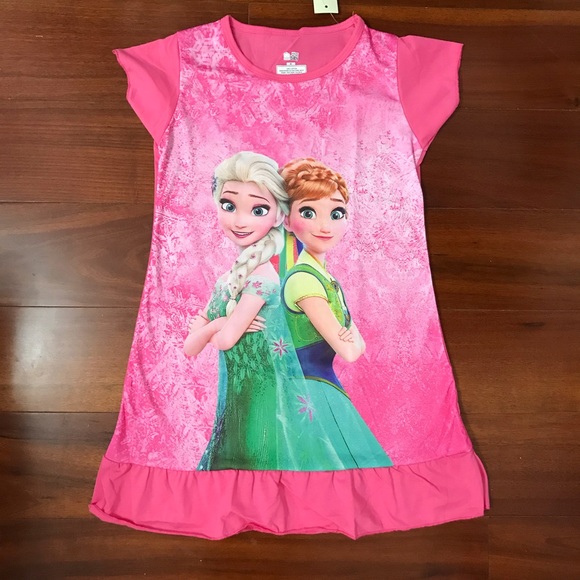 Frozen Elsa Anna 👸 nightgown - Picture 2 of 6
